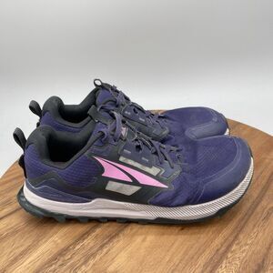 Altra Lone Peak 7 Shoes Womens Size 10 Purple Trail Running Hiking Sneakers